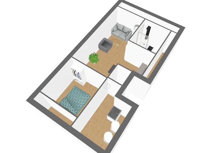 T1 Lumineux-centre Appartement Châteaubriant